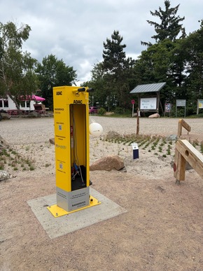 Neuer Pavillon im Inselnorden bietet Schutz, Radservice und Naturinformationen