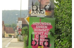 Polizeipräsidium Westpfalz: POL-PPWP: Wahlplakate beschmiert - Zeugen gesucht!