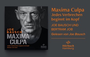 Hörbuch Hamburg: »Maxima Culpa«, das neue Hörbuch von Deutschlands bekanntes-tem Gefängnisarzt Joe Bausch