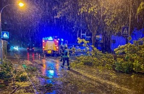 Kreisfeuerwehrverband Bodenseekreis e. V.: KFV Bodenseekreis: Gewitter verursachen viele Einsätze für die Feuerwehren