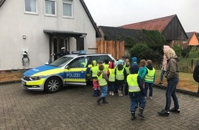 Polizeiinspektion Gifhorn: POL-GF: Kindergarten besucht das Polizeikommissariat Wittingen