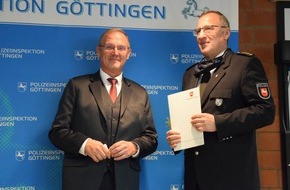 Polizeidirektion Göttingen: POL-GOE: Wechsel in der Leitung der Polizeiinspektion Göttingen: Rainer Nolte folgt auf Thomas Rath