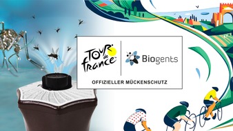 Biogents AG: Biogents und Tour de France sind Exklusivpartner / Weg frei für offiziellen Mückenschutz