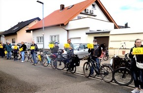 REKORD-INSTITUT für DEUTSCHLAND: Gemeinde Kronau übernimmt RID-Weltrekord von Berlin und erzielt die »längste statische Fahrrad-Schlange«