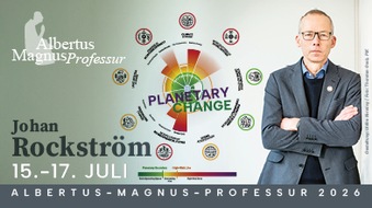 Universit&auml;t zu K&ouml;ln: Der Erdsystemforscher Johan Rockstr&ouml;m ist Albertus-Magnus-Professor 2026