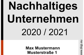 DIQP Deutsches Institut für Qualitätsstandards und -prüfung e.V.: Neues Nachhaltigkeitssiegel "Nachhaltiges Unternehmen (DIQP)"