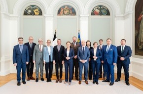 F&uuml;rstentum Liechtenstein: Regierung des Kantons Graub&uuml;nden zu Besuch in Liechtenstein
