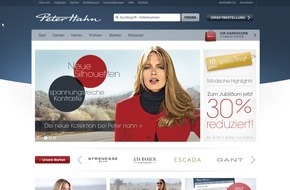 Peter Hahn GmbH: 10 Jahre Online-Shop - Modeunternehmen Peter Hahn feiert mit Relaunch (mit Bild)