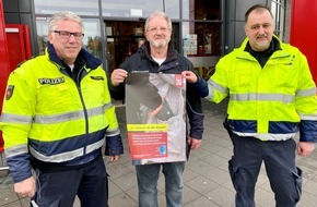 Polizeiinspektion Wilhelmshaven/Friesland: POL-WHV: "Schlauer gegen Klauer": Kampagne von Polizei und Ordnungsamt Aktion soll für das Risiko eines Taschendiebstahls sensibilisieren