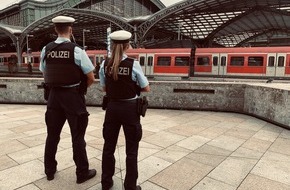 Bundespolizeidirektion Sankt Augustin: BPOL NRW: Bedrohung mit Cuttermesser - Bundespolizei nimmt jungen Täter in Gewahrsam