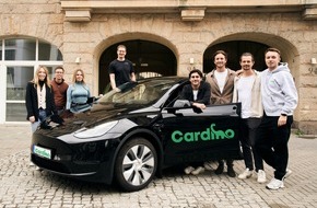 Cardino GmbH: Das revolutionäre Verkaufsmodell von Cardino für gebrauchte Elektrofahrzeuge begeistert Investoren mit einer Finanzierungsrunde in Höhe von 4 Millionen Euro