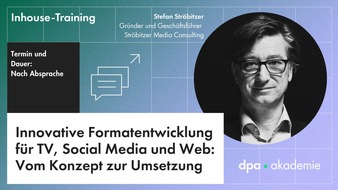 dpa-Akademie: Formatentwicklung f&uuml;r TV und Social Media | dpa-Akademie