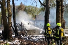 Freiwillige Feuerwehr Weeze: Feuerwehr Weeze: Einsatzreiche Ostern für die Feuerwehr Weeze