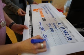 Polizeidirektion Hannover: POL-H: Finanzielle Unterst&uuml;tzung f&uuml;r "Frauennotruf Hannover": &Uuml;bergabe des Erl&ouml;ses des Orange-Day-Laufs 2025