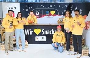 EDEKA ZENTRALE Stiftung & Co. KG: Premium Partner EDEKA-Verbund mit Team Deutschland auf der #roadtomilanocortina / EDEKA-Verbund sorgt f&uuml;r ausgewogene Verpflegung bei der Team D Einkleidung