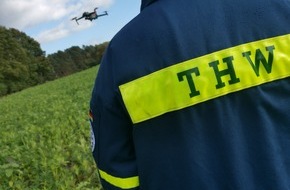 THW Landesverband Bremen, Niedersachsen: THW HB-NDS: Eindämmen der Schweinepest: Technisches Hilfswerk unterstützt mit Drohnen