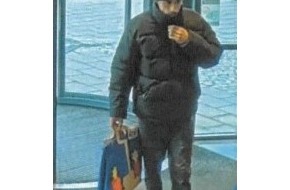 Polizeiinspektion Hameln-Pyrmont/Holzminden: POL-HM: &Ouml;ffentlichkeitsfahndung nach Diebstahl eines Defibrillators - Wer erkennt den unbekannten T&auml;ter?