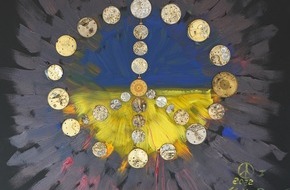 Golden Hearts Never Die Collection LTD.: Saxo Bank of Art / Value Coin- auf dem Vormarsch / "Peace Time"- neue Kreation von Heiko Saxo / www.saxobankofart.com