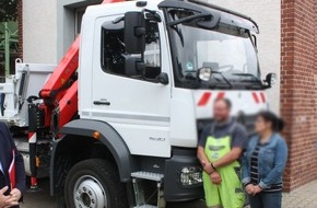 Polizei Homberg: POL-HR: Gudensberg: Mercedes- Lkw vom Bauhof gestohlen