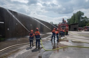 Feuerwehr Lennestadt: FW-OE: Gemeinschaftsübung Jugendfeuerwehr Lennestadt