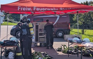 FW Stockach: Gefahrstoffzug Stockach: Bereit für den Ernstfall - Intensive Übung sichert Schutz der Bevölkerung