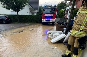 Freiwillige Feuerwehr Osterholz-Scharmbeck: FW Osterholz-Scharm.: Starkregenlage