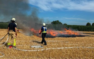 FFW Gemeinde Schwalmtal: FFW Schwalmtal: Gemeinsame Einsatz&uuml;bung der L&ouml;schz&uuml;ge Amern, Br&uuml;ggen und D&uuml;lken
