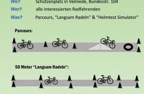 Kreispolizeibehörde Hochsauerlandkreis: POL-HSK: Fahrradsicherheitstraining mit der Polizei