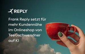 Reply Deutschland SE: Frank Reply setzt für mehr Kundennähe im Onlineshop von TeeGschwendner auf KI