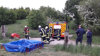 FW-Stolberg: Stolberg/Eschweiler - Gemeinschaftsübung der Löschgruppe Werth der Feuerwehr Stolberg und des Löschzuges 42 der Feuerwehr Eschweiler