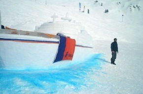 Hapag-Lloyd Cruises: Schiffstaufe am Arlberg - MS EUROPA aus Schnee und Eis