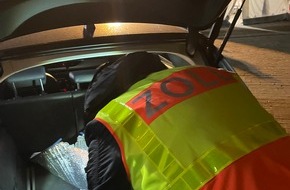 Hauptzollamt Aachen: HZA-AC: Aachener Zoll verhindert Bargeldschmuggel - Sicherstellung von fast 50.000 Euro