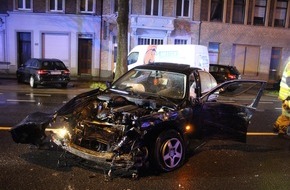 Polizei Aachen: POL-AC: Unfall unter Alkohol- und Drogeneinfluss