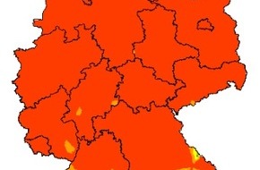 Freiwillige Feuerwehr Werne: FW-WRN: Die heimischen Brandschützer warnen vor zweithöchster Warnstufe des Wald- und Graslandfeuerindex des Deutschen Wetterdienstes.