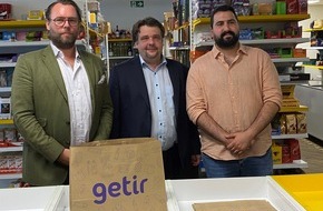 Getir Germany GmbH: Europaabgeordneter Dennis Radtke besucht Getir