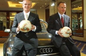 Audi AG: Audi neuer Automobil-Partner des FC Bayern München