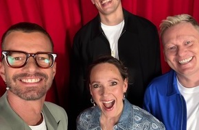 ProSieben: Startaufstellung steht! Komikerin Carolin Kebekus, NBA-Star Moritz Wagner und Entertainer Knossi spielen auf Angriff und wollen Showmaster Joko ins Abseits dr&auml;ngen