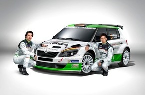 Skoda Auto Deutschland GmbH: SKODA startet unter dem Motto "Fit machen für die Zukunft" ins neue Rallye-Jahr 2014 (FOTO)