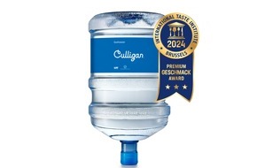 Culligan Deutschland: Culligan Deutschland erhält Superior Taste Award für herausragendes Quellwasser in Premium-Qualität
