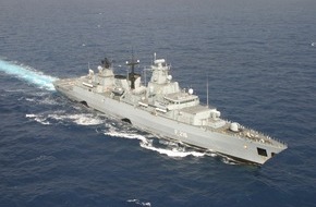 Presse- und Informationszentrum Marine: Fregatte "Schleswig-Holstein" mit Kurs auf Wilhelmshaven (mit Bild)