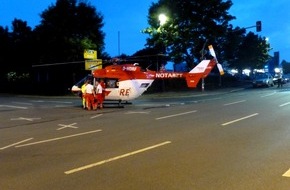 Feuerwehr Heiligenhaus: FW-Heiligenhaus: Beleuchtung für Hubschrauberlandung (Meldung 18/2017)