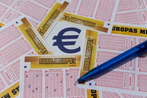 Honorarfreies Fotomaterial zur Lotterie Eurojackpot