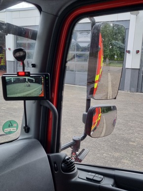 FW-WRN: Mehr Sicherheit für Fußgänger und Radfahrer durch Abbiegeassistenzsysteme in Großfahrzeugen der Freiwilligen Feuerwehr Werne
