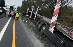 Polizeiinspektion Cuxhaven: POL-CUX: Autobahn für mehrere Stunden gesperrt