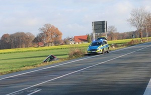 Polizei Minden-Lübbecke: POL-MI: Fahranfänger verliert Kontrolle über Auto