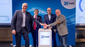 M-net Telekommunikations GmbH: Deutschland-Premiere: M-net führt ersten Glasfaseranschluss mit 5 Gigabit pro Sekunde für Privatkunden ein