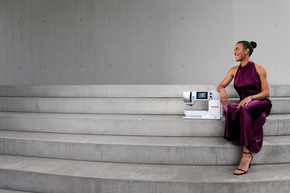 Medieninformation: Ditaji Kambundji und BERNINA lancieren gemeinsames 3-in-1-Schnittmuster