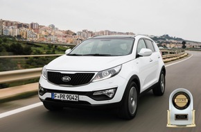 Kia Deutschland GmbH: Kia Sportage* erzielt Bestwert bei Kundenzufriedenheit (FOTO)