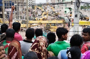 Clean Clothes Campaign - Kampagne für Saubere Kleidung: Elf Jahre nach Rana-Plaza / Textilfabriken sicherer, aber Auslöser der Katastrophe bleiben