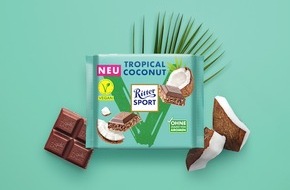 Alfred Ritter GmbH & Co. KG: Neu zum Veganuary 2026: Ritter Sport Vegan Tropical Coconut